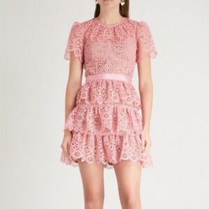 Self portrait mini dress US size 2